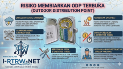 Alasan Teknis Mengapa Tutup ODP Dibiarkan Terbuka di Tiang