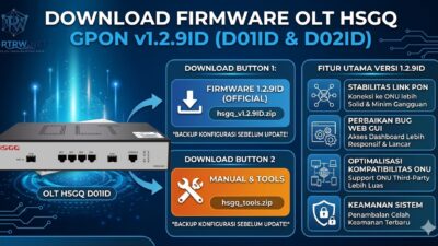 Firmware OLT HSGQ GPON D01ID & D02ID Versi 1.2.9ID