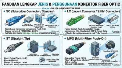 Jenis-Jenis Konektor Fiber Optic (LENGKAP)