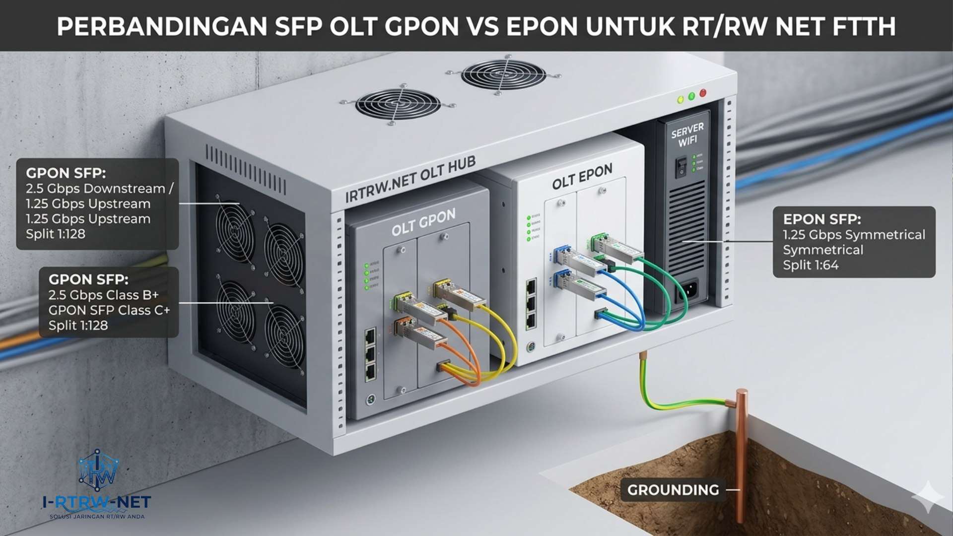 Jenis-Jenis SFP OLT GPON dan EPON