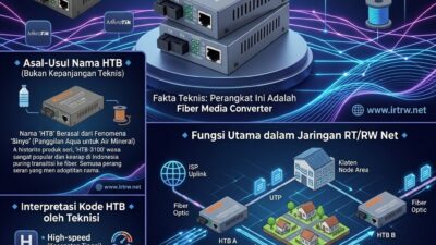 Kenapa Media Converter Fiber Optic Sering Disebut HTB?