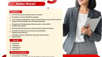 Lowongan Kerja di ISP Rasi Bintang Perkasa – Sales Retail