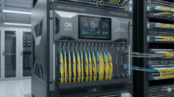 OLT di rak server quantum internet data center