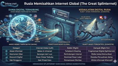 Rusia Memisahkan Diri dari Internet Global