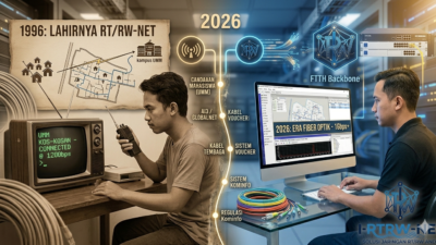 Sejarah RT/RW Net: Evolusi Internet Indonesia dari Kosan