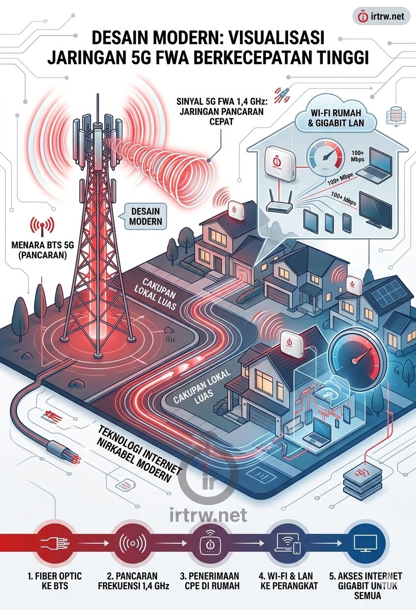 Teknologi 5G FWA 1,4 GHz