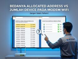 Bedanya Allocated Address vs Jumlah Device Pada Modem Wifi