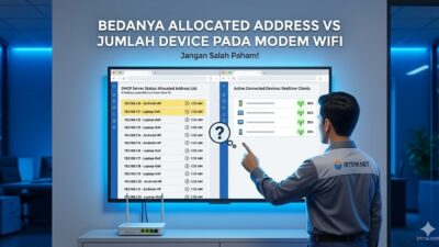 Bedanya Allocated Address vs Jumlah Device Pada Modem Wifi