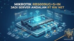 MikroTik RB5009UG+S+IN Jadi Server Andalan RT RW Net