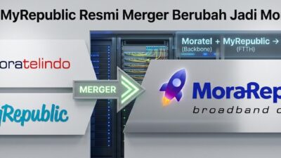 Moratel x MyRepublic Resmi Merger Berubah Jadi MoraRepublic