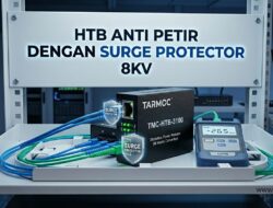 Produk HTB Anti Petir dengan Surge Protector