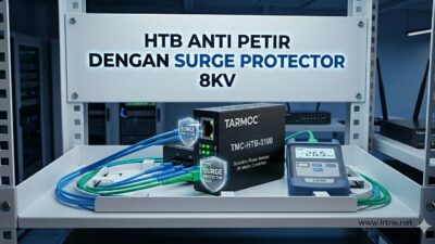 Produk HTB Anti Petir dengan Surge Protector