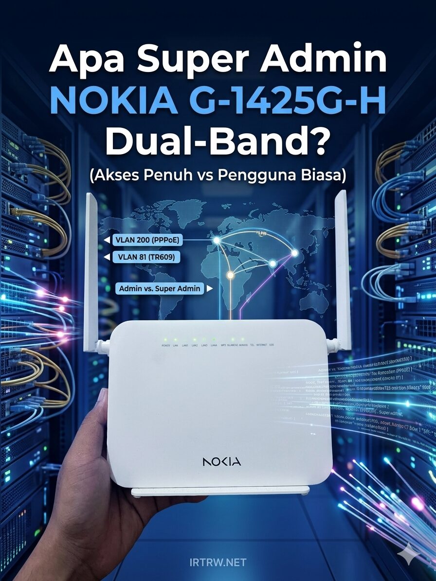 Super Admin Modem NOKIA G-1425G-H Dual-Band 