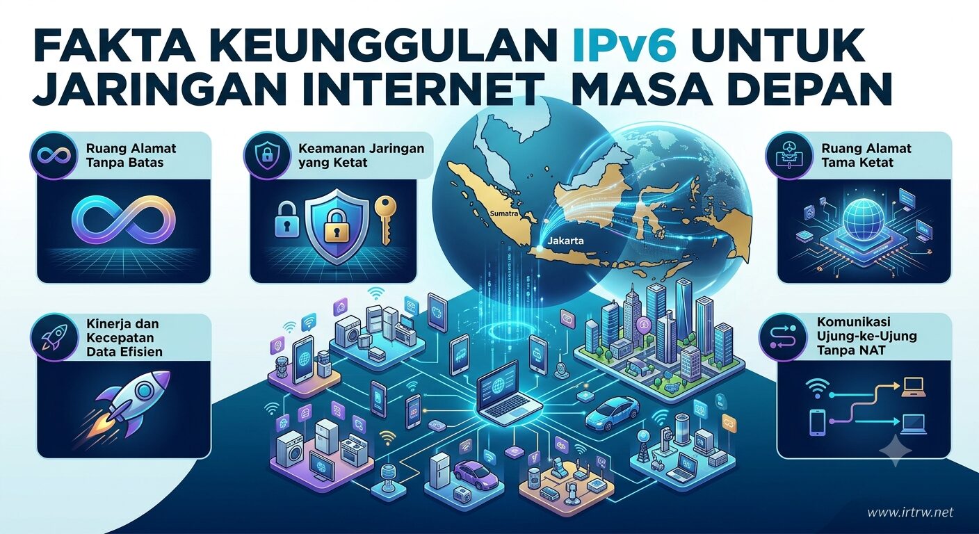 Fakta Keunggulan IPv6 untuk Jaringan Internet Masa Depan