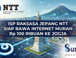 ISP Raksasa Jepang NTT Siap Bawa Internet Murah Rp 100 Ribuan ke Jogja